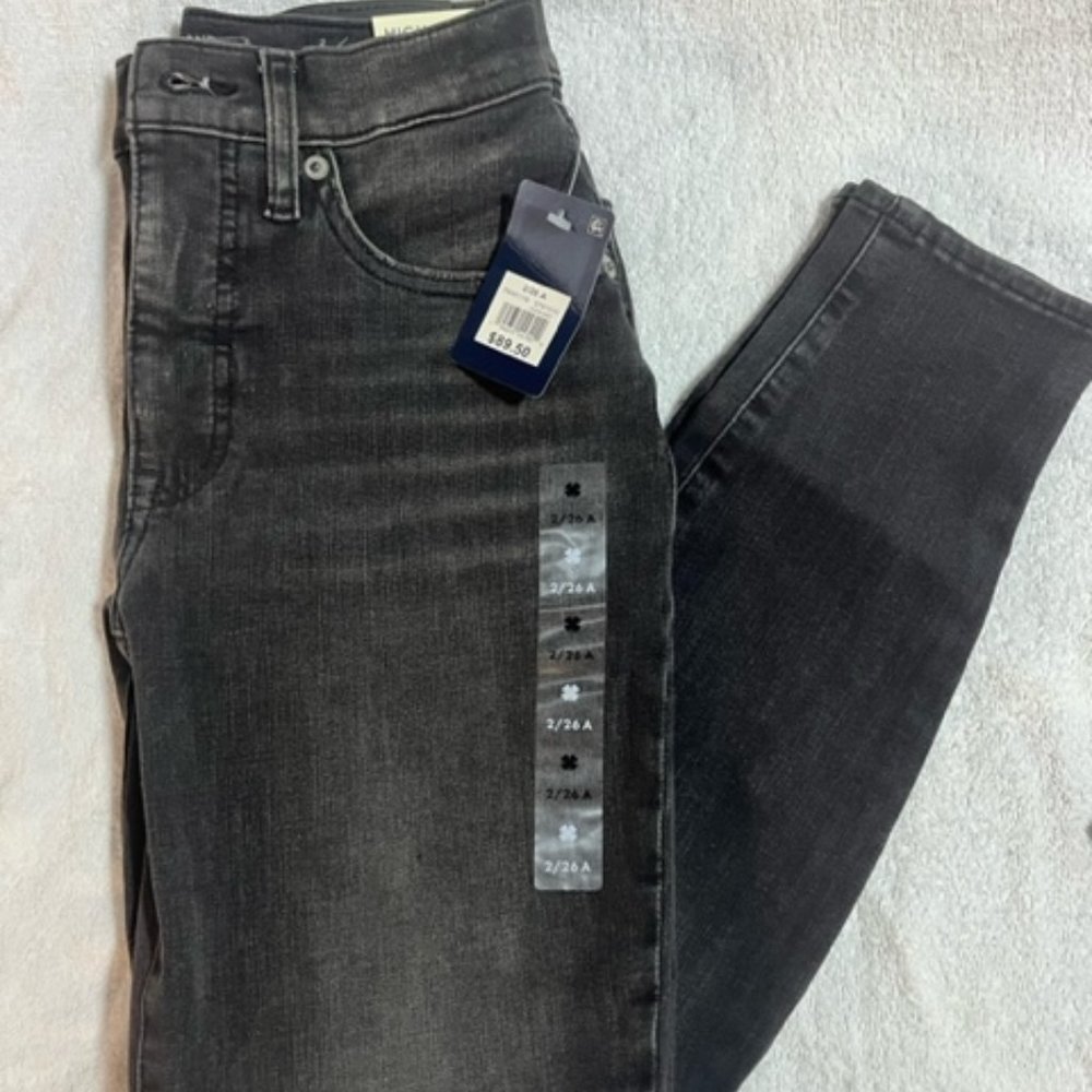 NWT Lucky Brand Women's Bridgette Skinny Jeans - Black. - Picture 9 of 13
